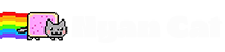 NYAN CAT ON BAGS logo